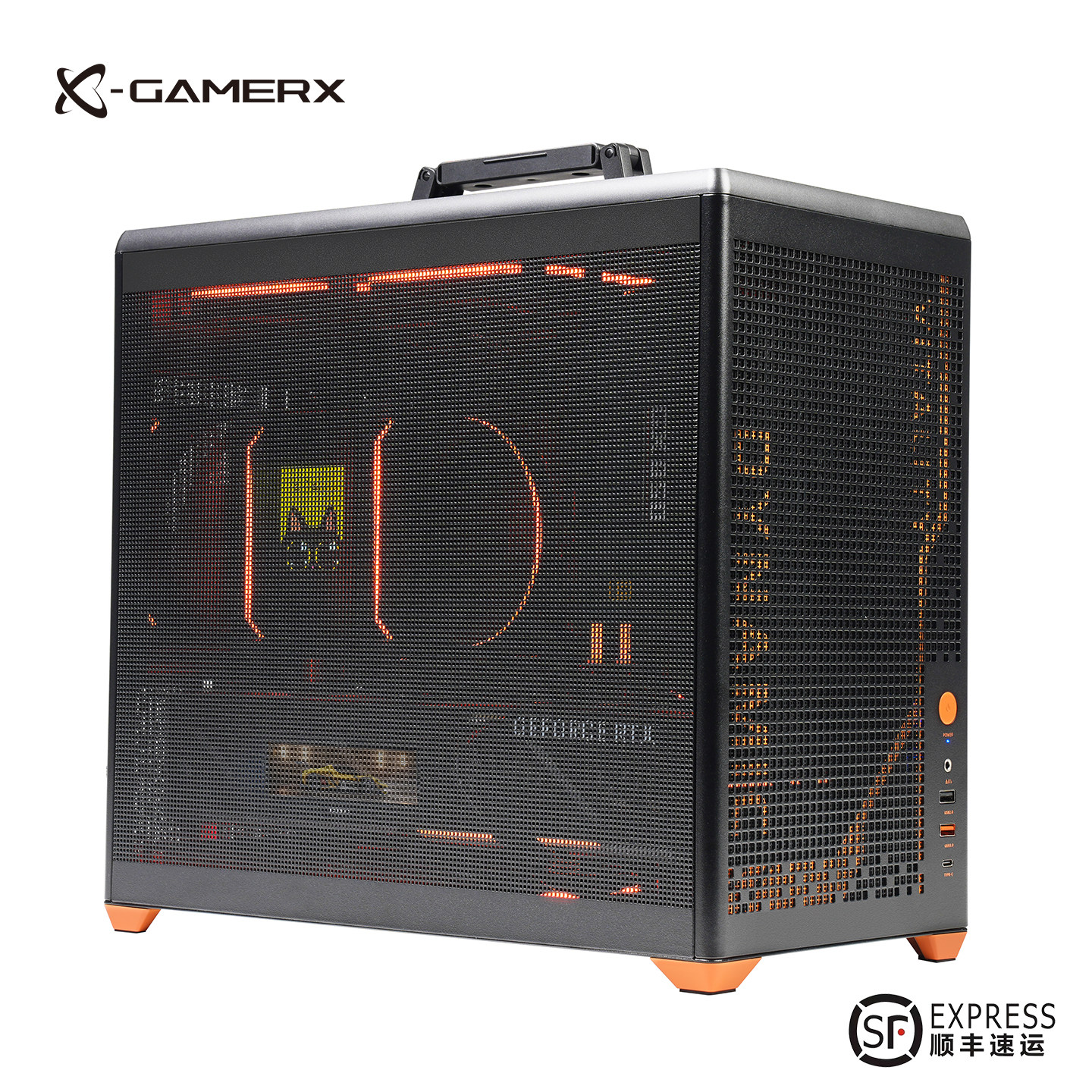 未知玩家P80MESH防毛大师机箱图片