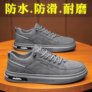 正品高货工作鞋男款工地干活防滑耐磨夏季2025新款男士一脚蹬焊工