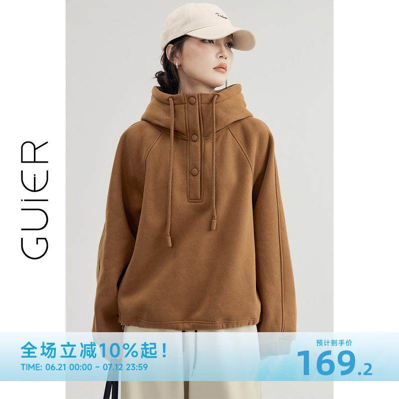 正品高货刷毛奥粒绒焦糖美