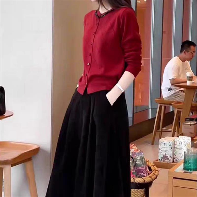 正品高货套装女春2025新款爆款高级感洋装今年流行裙子40减龄穿搭