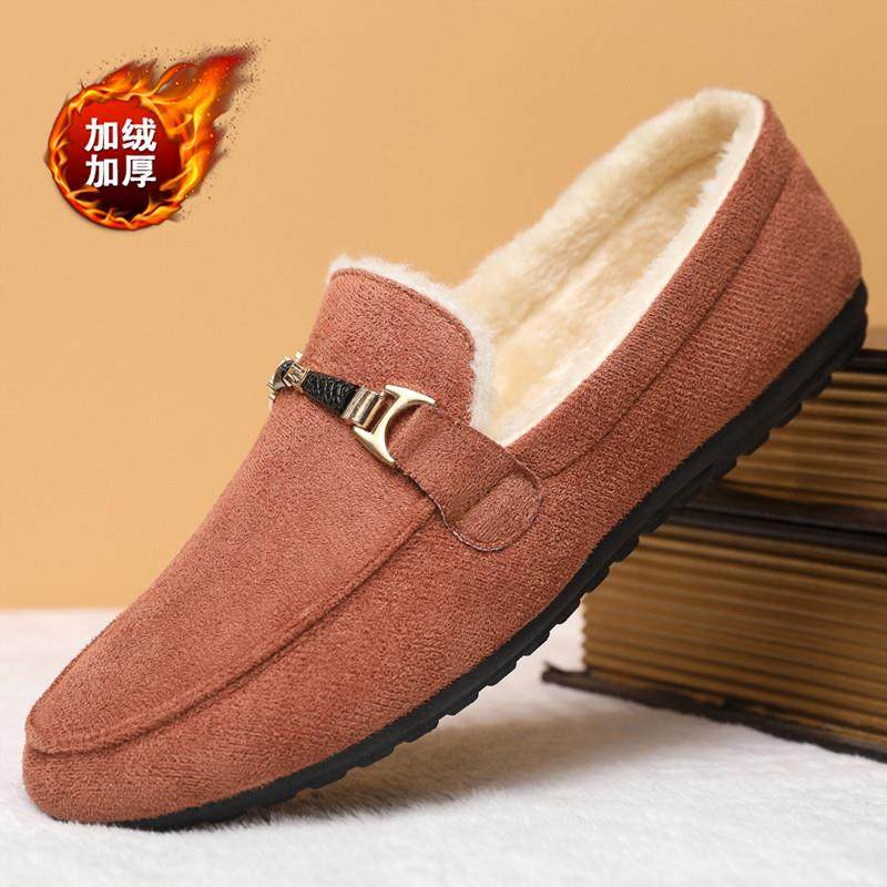 正品高货冬季新款棉鞋男豆豆鞋男冬季加绒保暖潮流软底驾车鞋一脚,流行男鞋,乐福鞋（豆豆鞋）,淘宝优惠券,粉丝福利购,淘宝优惠卷