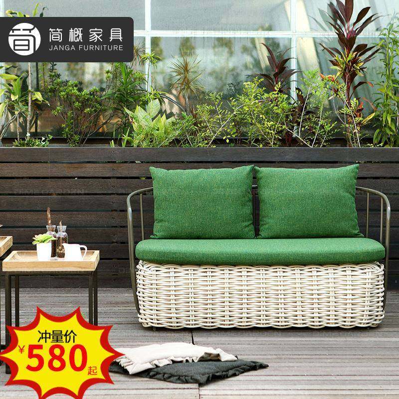 户外简约现代家具庭院花园露天沙发阳光房铝合金双人沙发组合茶几,3C数码配件,其它配件,淘宝优惠券,粉丝福利购,淘宝优惠卷