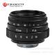 C口微单镜头25mmF1.8黑色相机镜头厂家销售 Fujian lens 2518镜头