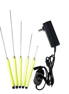 黄色电热笔不锈钢电热笔烙铁头泡沫切割笔泡沫雕刻工具电热刀切割