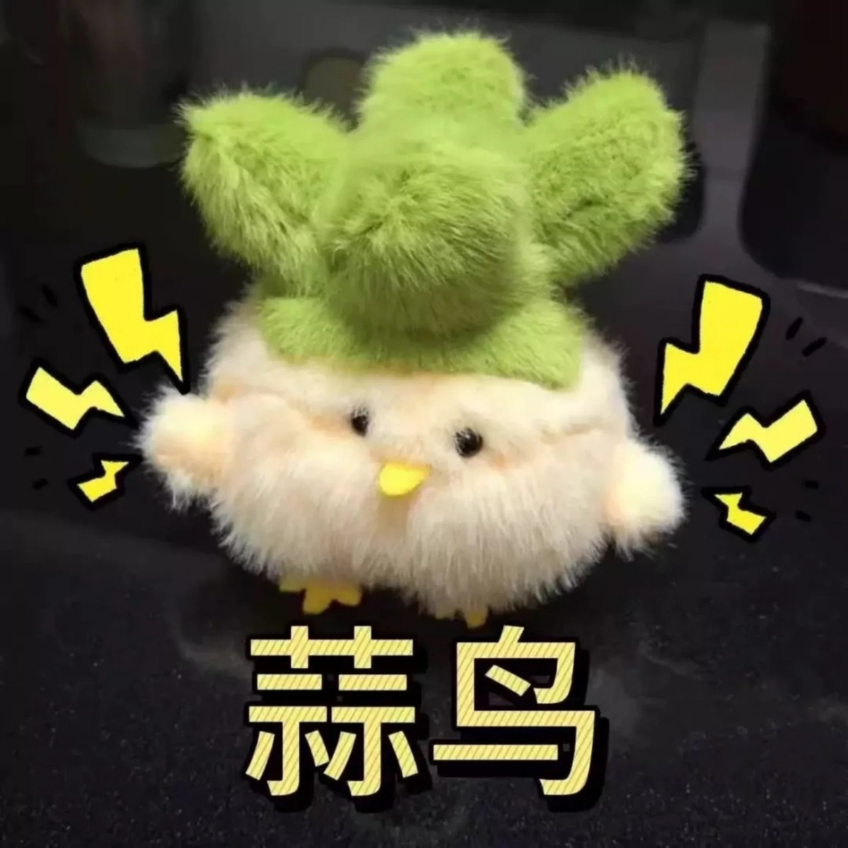 蒜鸟小挂件发声玩偶武汉文创毛绒玩具小菜鸡搞怪语音公仔钥匙扣