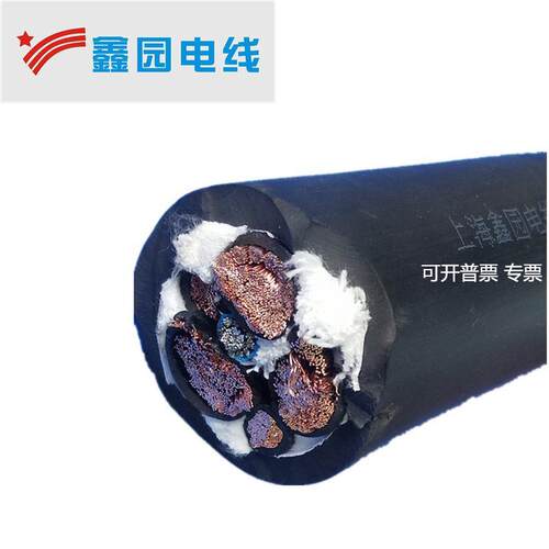 龙门吊卷筒电缆 YCT /YVFR3*70+2*25带钢丝抗拉耐磨耐寒上海