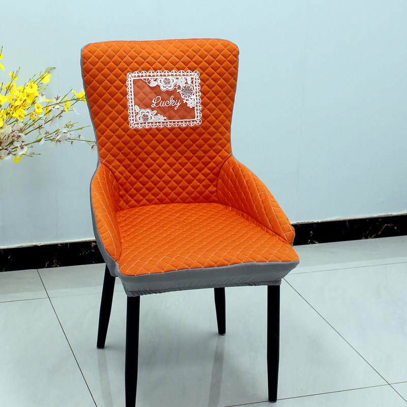 餐桌椅套罩轻奢弧形异形2025新款防滑凳子套鱼尾椅子套罩靠背坐垫