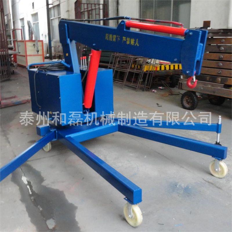 直销电动发动机吊车电动旋转吊车小型单臂移动小吊机质优