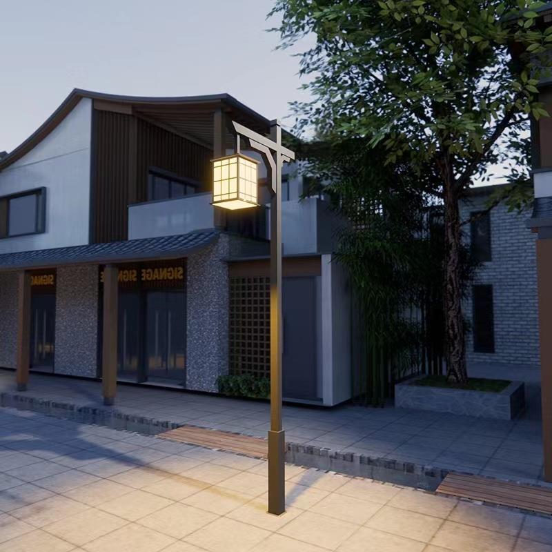 led庭院灯太阳能庭院景观灯户外照明古镇小区改造灯具防水庭院灯