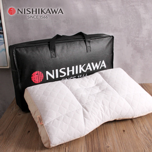 西川六分区软管枕呵护颈椎枕头助睡眠单人枕芯可调节透气成人枕