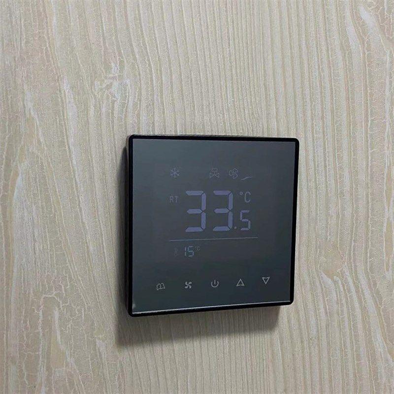 中央空调风机盘管控制器触摸温控器三速开关水冷中央空调控制面板