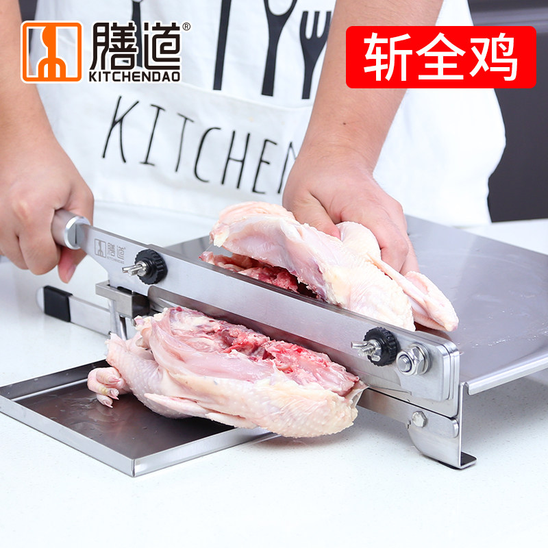 切牛排机器冻肉切片机斩全鸡斩排骨铡刀商用切肉机菜市场剁骨头刀