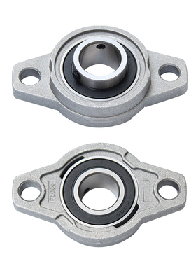 锌合金小轴承带座KP08 KFL000 001 002 003 004菱形轴承座 固定座