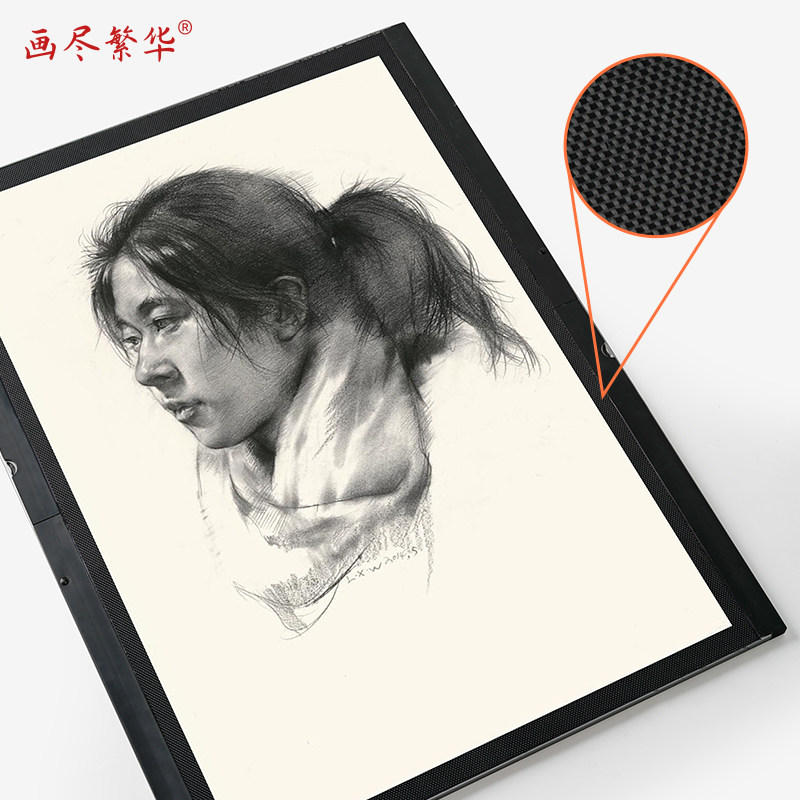 画尽繁华可折叠4K画板水彩防水裱纸画板美术生绘画专用8K便携PVC