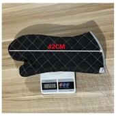 防火帆布耐高温500度烘培烤箱微波炉蒸饭隔热加长厚商用工业手套