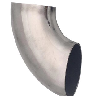 加厚不锈钢直角弯头装饰弯管冲压焊接亮光90度焊接改装排气管弯头