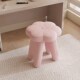 梳妆凳卧室家用梳妆台凳子粉色矮凳创意设计师女生网红高级化妆凳
