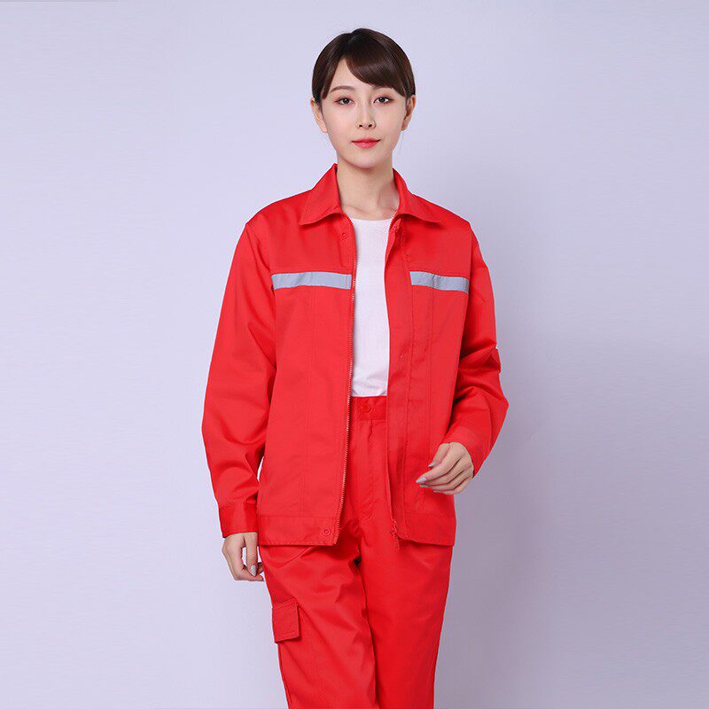 加油站工作服中国新能源石油石化油田油库春秋套装支持定制防静电