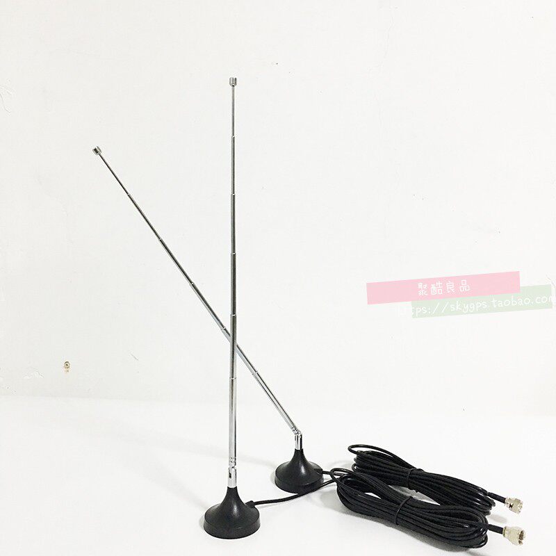 精选德生AMFM拉杆伸缩收音机天线家用功放全向接收天线改装收音机