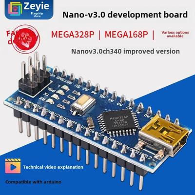 适用于Arduino Uno Nanov3.0模块Ch340G改进版Atmega328P学习开发