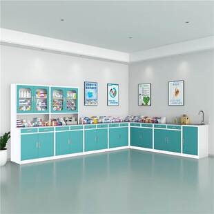 牙科诊所柜子诊所处置台带水池输液边柜医院用注射治疗室配药柜定