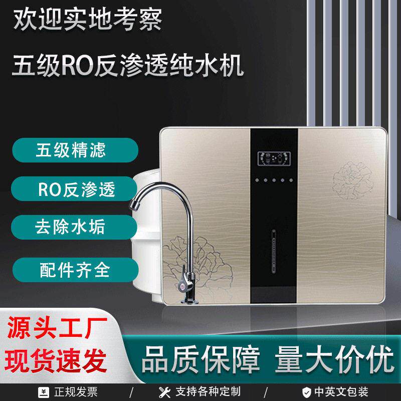 新款苹果六厨房净水器自来水直饮纯水机RO反渗透厂家智能净水