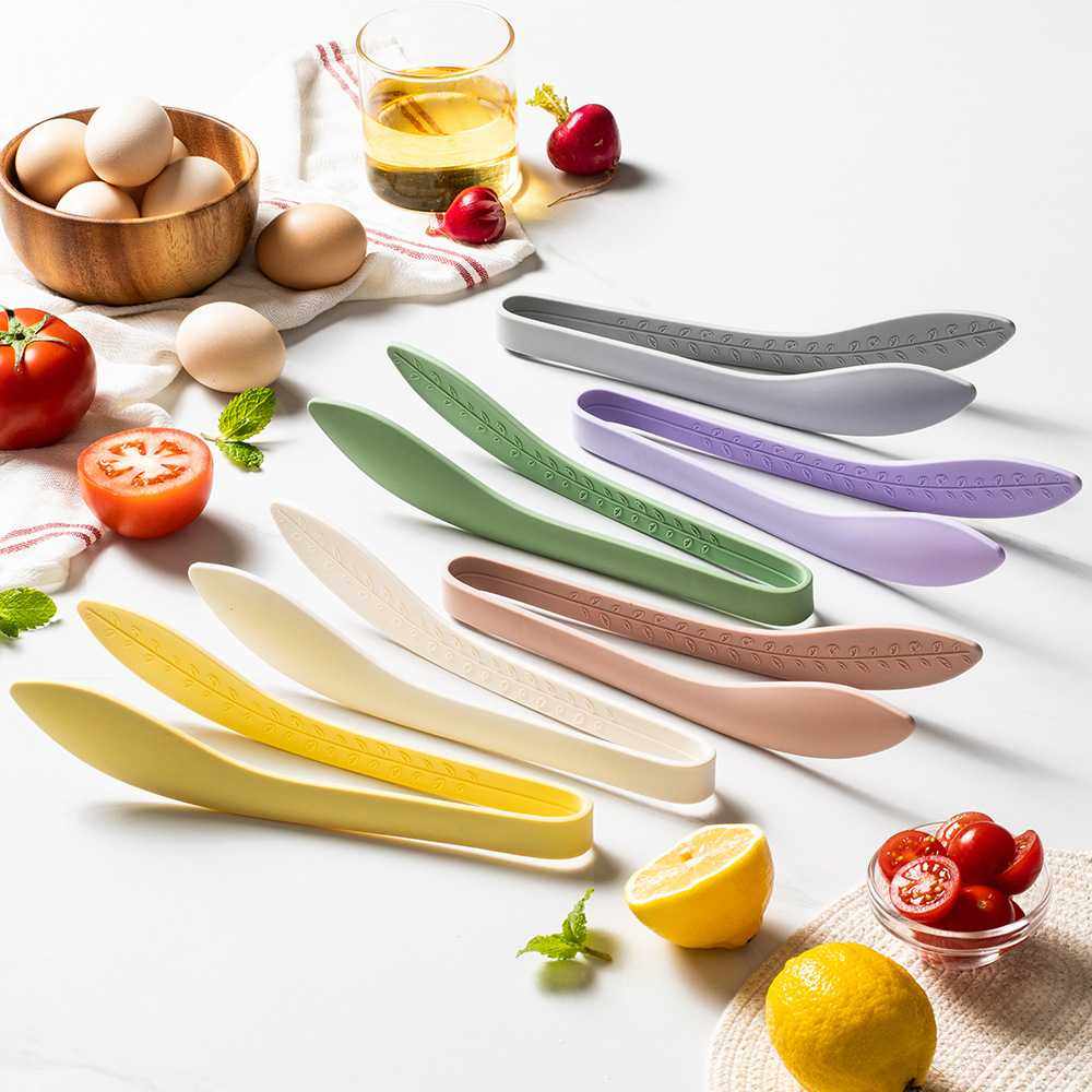 全包一体硅胶食物夹耐高温树叶纹路食品夹子牛排夹防烫烧烤烤肉夹,厨房/烹饪用具,其它烘焙器具,淘宝优惠券,粉丝福利购,淘宝优惠卷