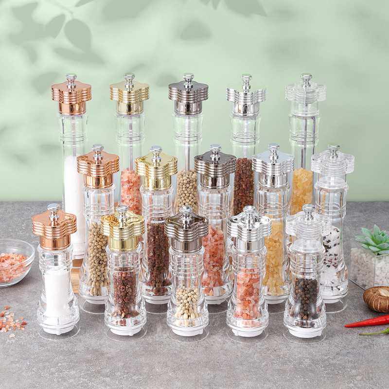 亚克力陶瓷芯胡椒研磨器厨房用品花椒粗盐手动研磨器厨房调料瓶,ZIPPO/瑞士军刀/眼镜,其它,淘宝优惠券,粉丝福利购,淘宝优惠卷