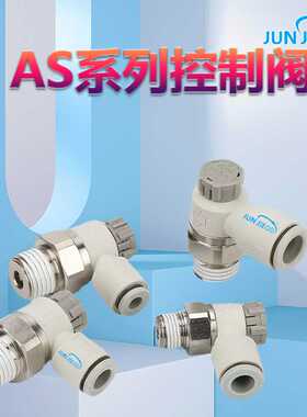 源头AS1201F系列节流阀AS2201F快插调速阀AS3201F速度控制阀