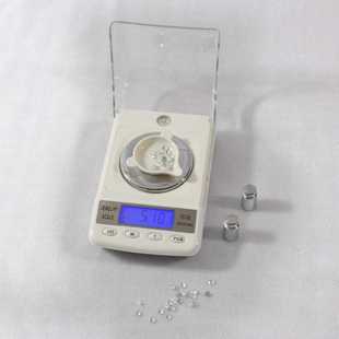 称量宝石钻石用 便携式 电子克拉秤 250ct 0.005ct