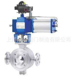 ZSBV气动V型夹套保温球阀 V型阀 气动V型调节球阀 气动保温调节阀