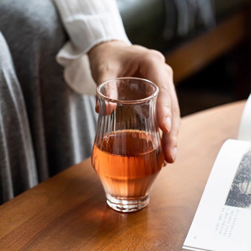 U Mi LIVING梅子 酒具日式手工玻璃洋酒杯闻香杯主人杯喝茶杯