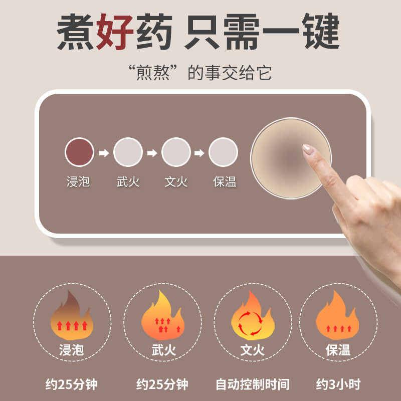 煎药壶全自动中药壶紫砂熬药插电砂锅煎中医壶家用药煲煮药罐机器