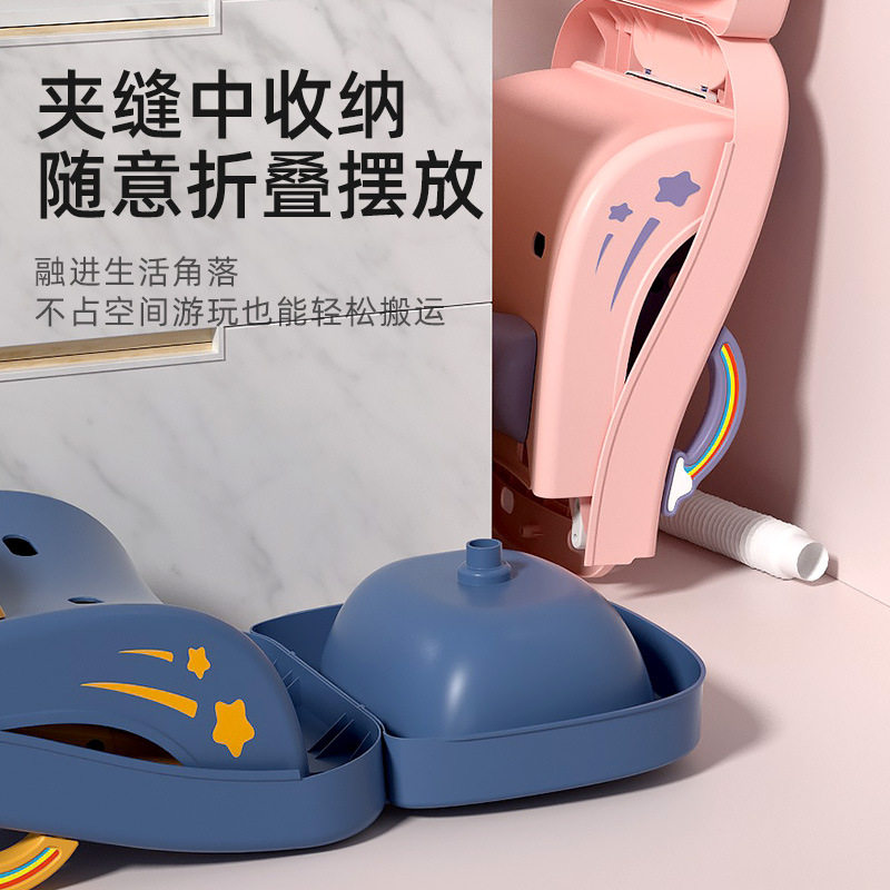 儿童洗头躺椅神器可折叠可坐可躺宝宝家用婴儿多功能大童女童女孩