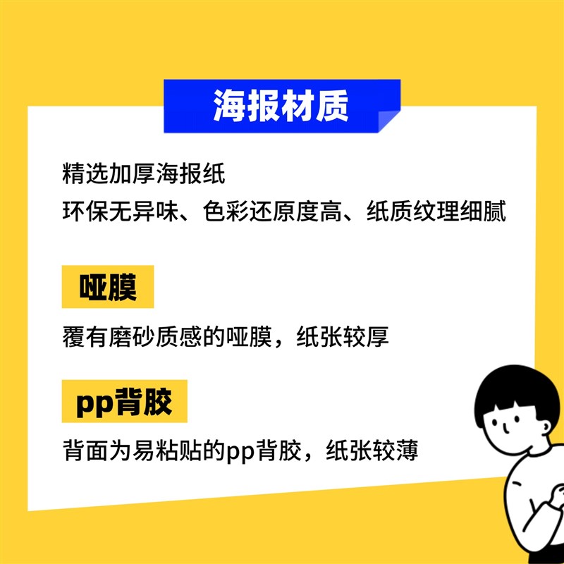 某种物质电影海报装饰画框周边背景墙贴房间定制宿舍卧室打印卡片