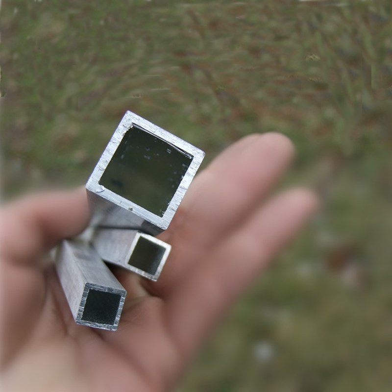 铝合金型材木纹铝方通加厚空心扁管悬吊式天板饰矩形铝管型材