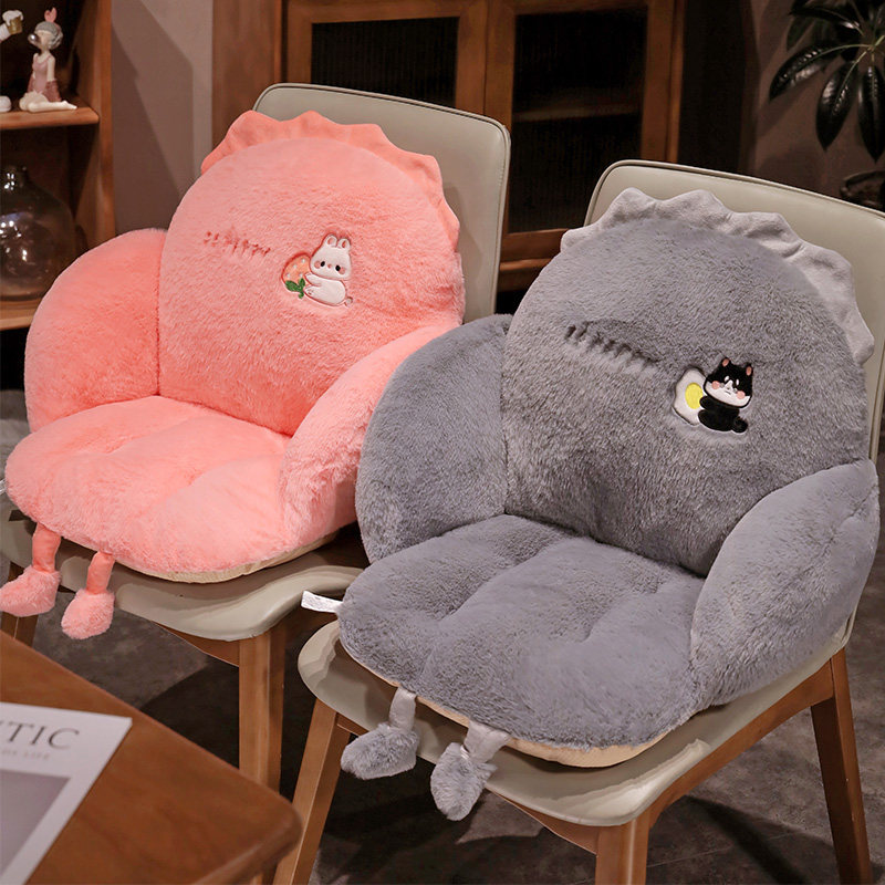 冬季办公室久坐护腰椅子靠背一体式坐垫屁垫宿舍坐靠靠垫座椅垫子,居家布艺,椅垫,淘宝优惠券,粉丝福利购,淘宝优惠卷