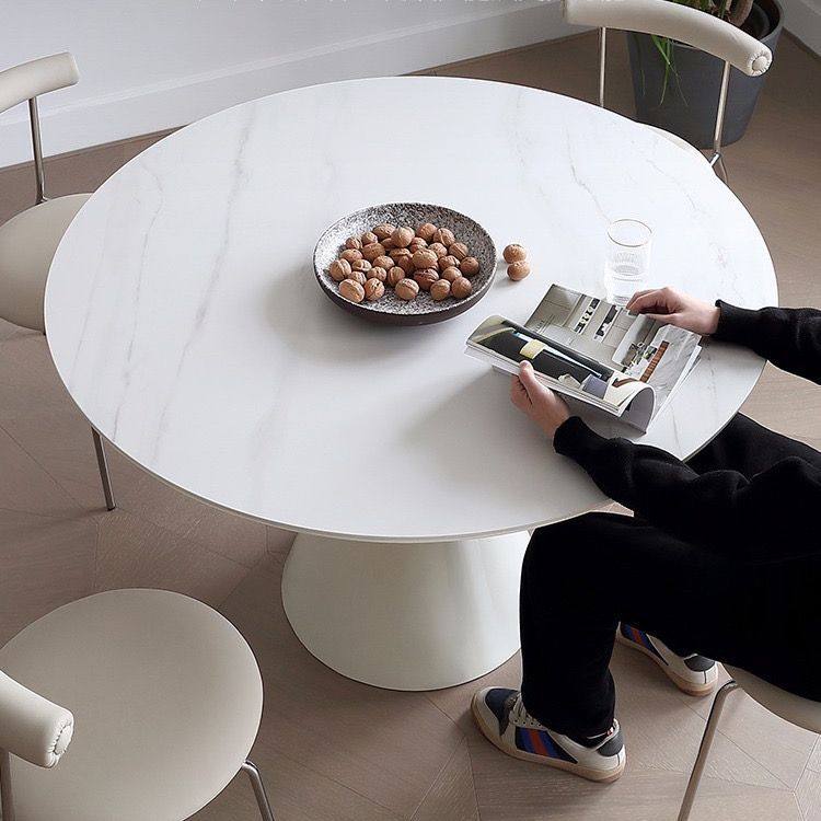 岩板套装奶油风餐桌椅组合家用小户型网红法式新中式圆形餐桌餐椅,模玩/动漫/周边/娃圈三坑/桌游,文化/体育周边,淘宝优惠券,粉丝福利购,淘宝优惠卷