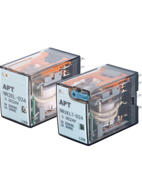 APT  NR4CLT-A220  小型通用类继电器(LED+测试按钮)  现货