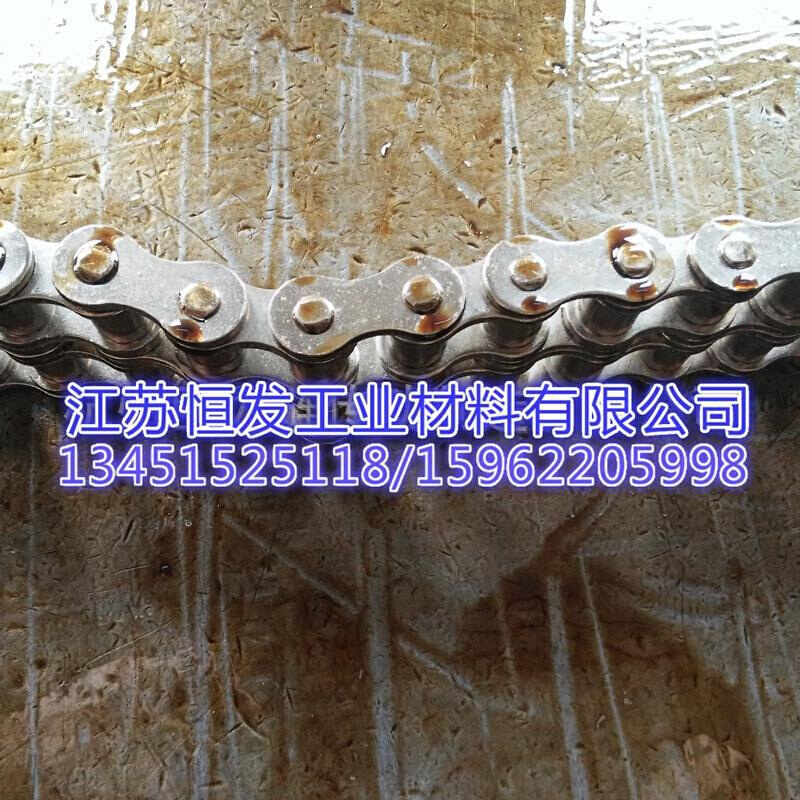 链条节距38.1 精密滚子链条24B-2 双排传动工业链