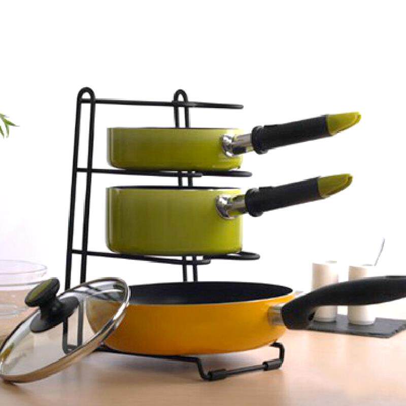 多功能多层平底锅架锅盖架菜砧板收纳架纳川厨房置物架碗盘沥水架