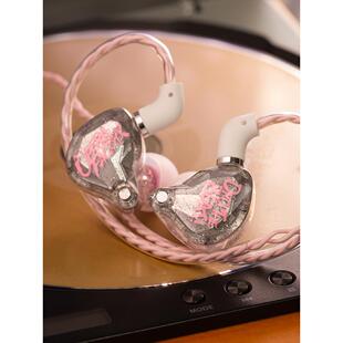 【银翼】威泽OS1BEAT入耳式高解析HIFI挂耳式游戏电竞有线耳机