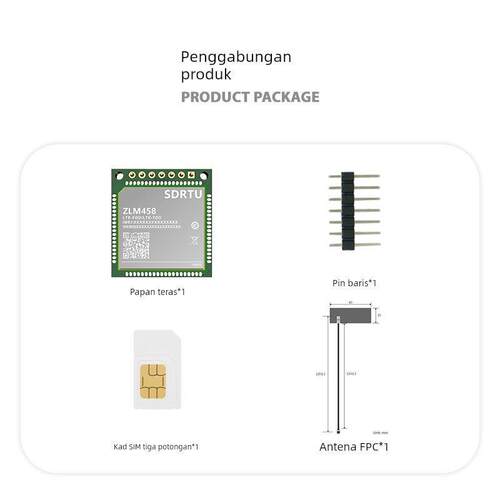 4G全网通cat1核心板ZL402模块DTU物联网透传协议解析LUA二次开发