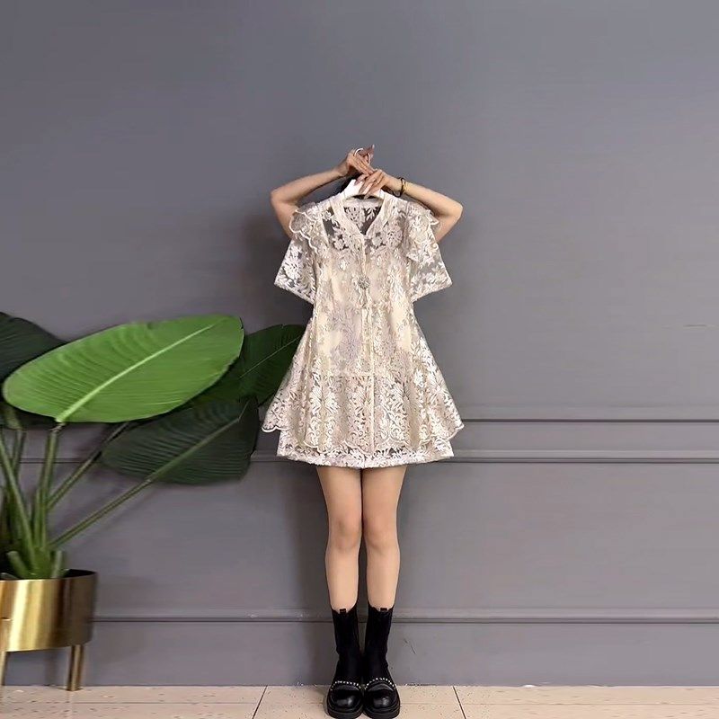 加大码女装立领盘扣短袖上衣短裤胖妹妹夏季款时尚国风花朵两件套,女装/女士精品,大码套装,淘宝优惠券,粉丝福利购,淘宝优惠卷