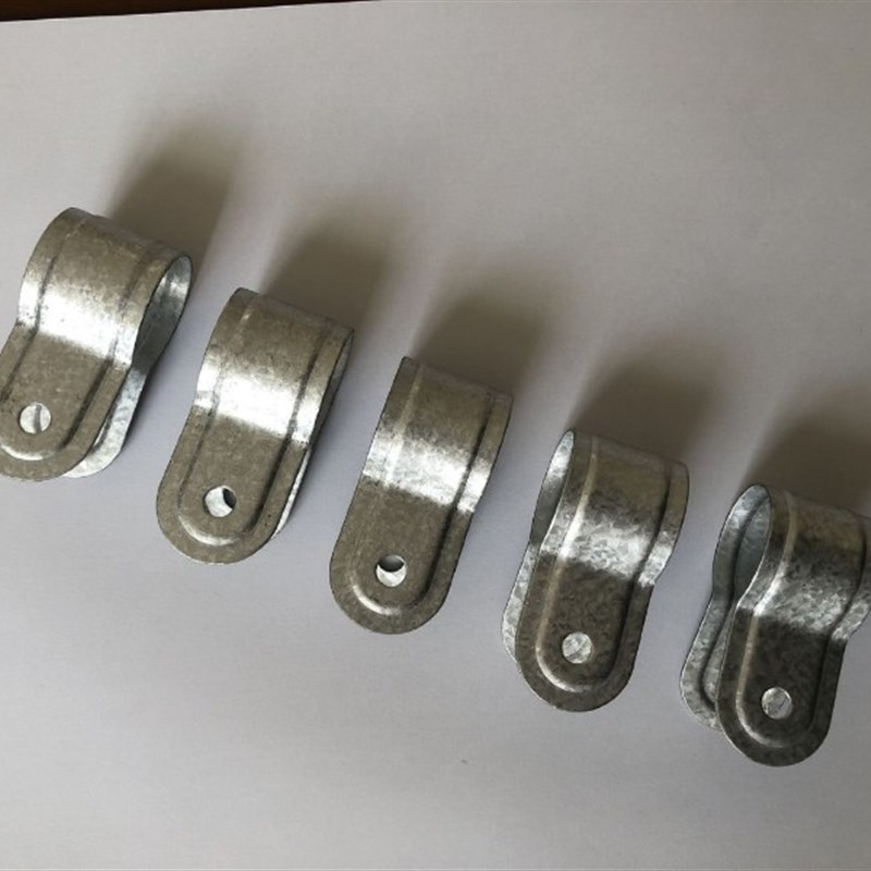 包邮温室大棚配件防风卡槽管槽连接抱箍包箍夹箍卡箍门头箍热镀锌