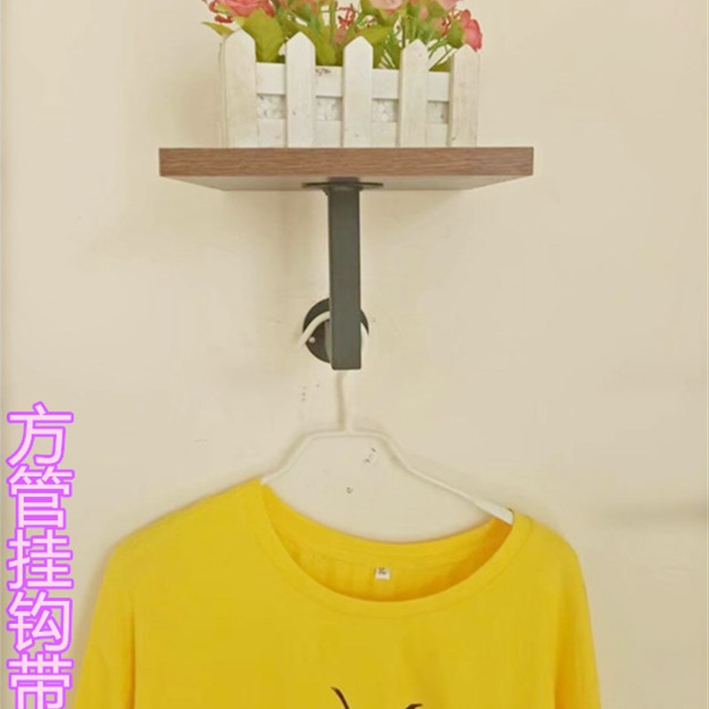 包邮服装店衣架展示架上墙正挂侧挂壁挂卖衣服钉墙上的架子挂衣架
