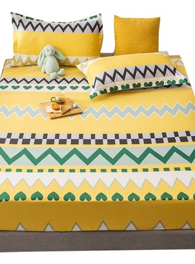 全棉榻榻米床笠床罩纯棉定做订制高低床卡通儿童11.351.92m