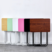 简易折叠小桌子家用学习书桌单人吃饭餐桌便携式 电脑桌简约长条桌