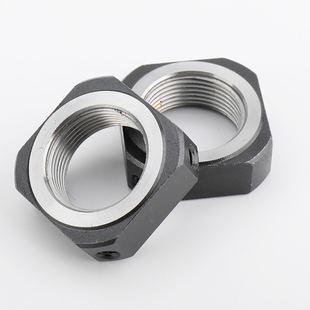 滚珠丝杆锁紧螺母径向止退防松方形防滑螺帽M12M15M20M25x1.0*1.5