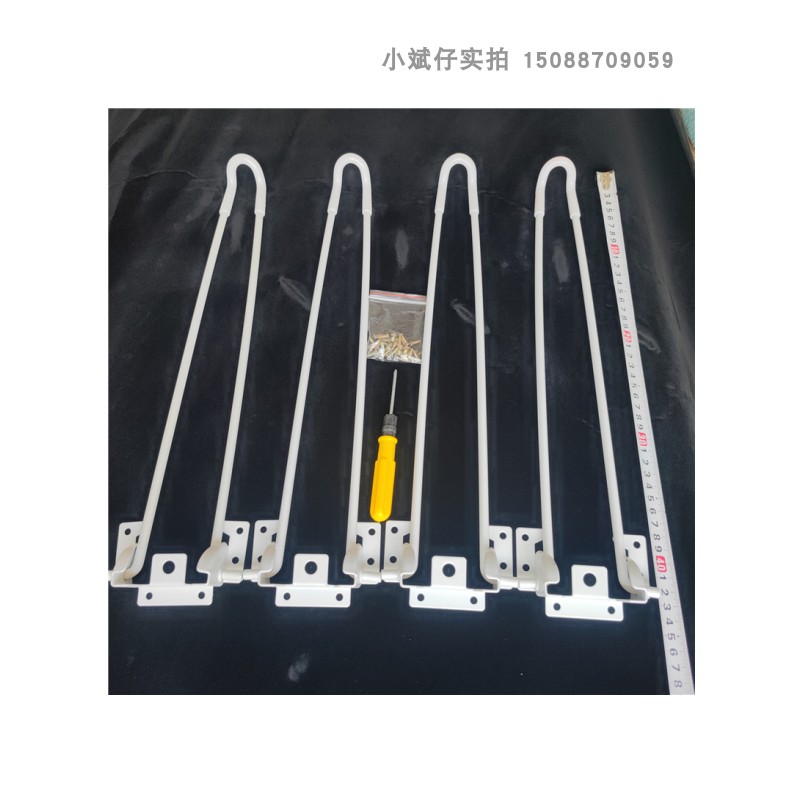 简易方便电脑笔记本懒人桌子腿茶几脚床上支撑腿户外折叠桌脚支架